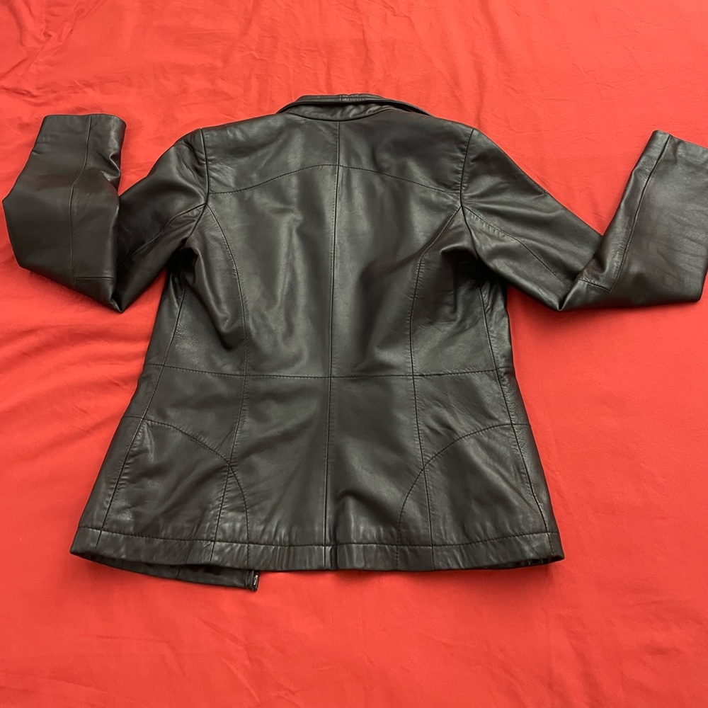 Kenneth Cole leather jacket - Picture 2 of 4
